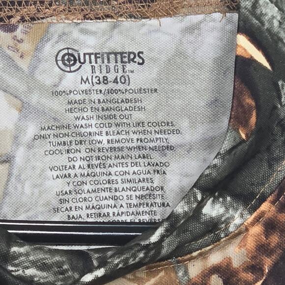 Outfitters Ridge Men's Camo Long Sleeve Shirt. Size Medium - Picture 3 of 3